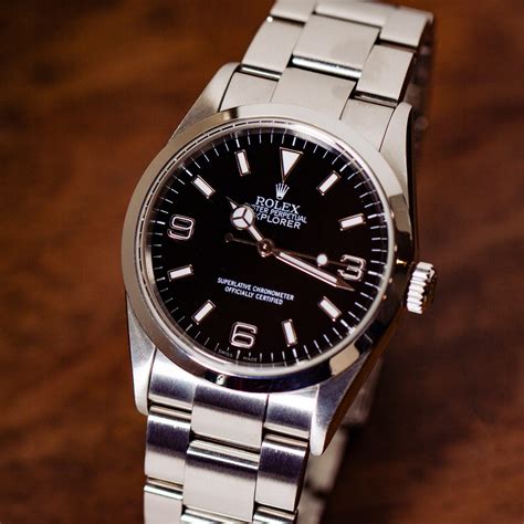 rolex explorer ref 114270 40mm|rolex explorer 114270 review.